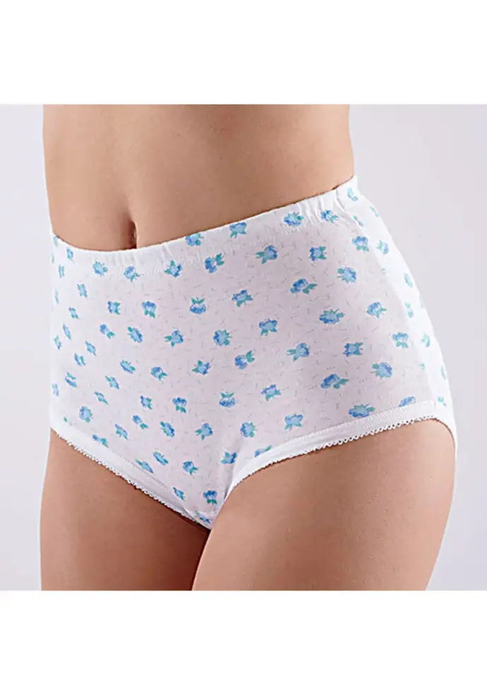 Culotte femme fantaisie coton peigné