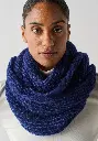 Snood femme en laine mohair