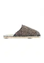Mules homme en laine semelle feutre
