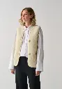 Gilet en laine de mouton femme 