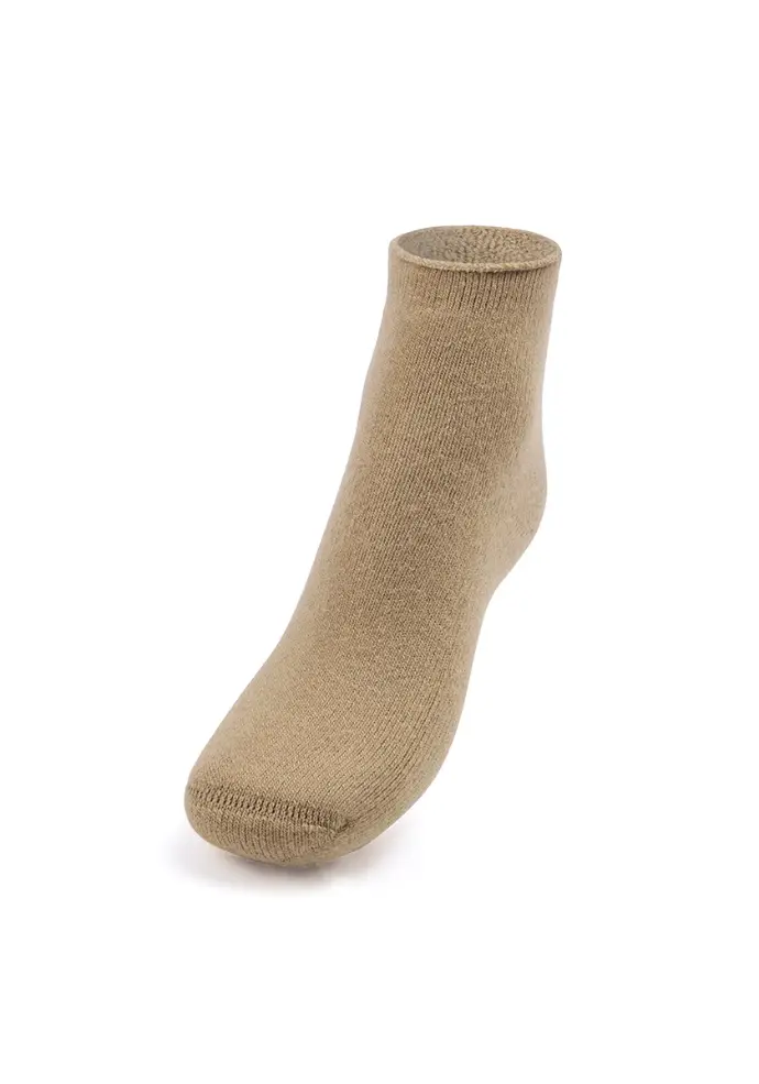 Chaussons douillets laine et cachemire