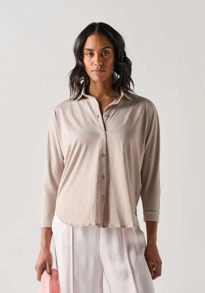 Chemise femme en coton Pima