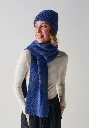 Echarpe femme en mérinos et alpaga