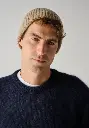 Bonnet laine mérinos et alpaga homme