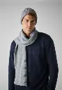 Echarpe laine mérinos et alpaga homme
