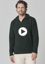 Pull homme en laine et soie