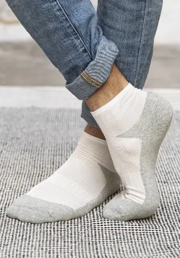 [CSPO] Socquettes mixtes en maille bouclette