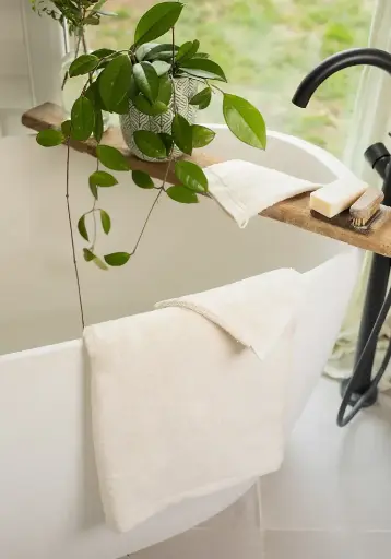 Parure de bain éponge coton bio