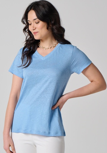 [LINA] T-shirt lin pour femme