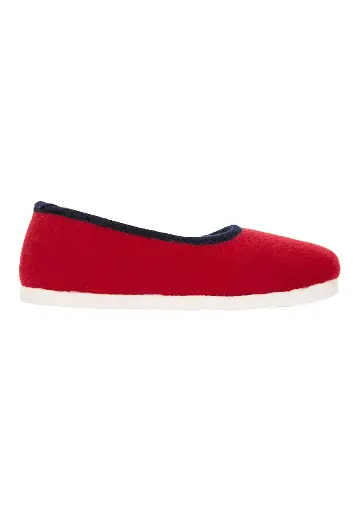 Ballerines en feutre de laine femme