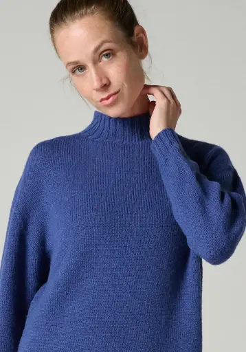 Robe femme en laine et alpaga made in France