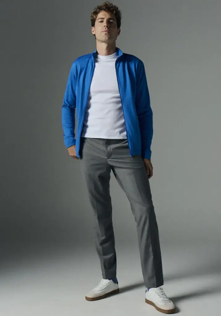 Gilet zippé pour homme made in France