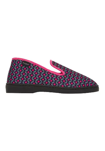 Pantoufles femme semelle elastomère