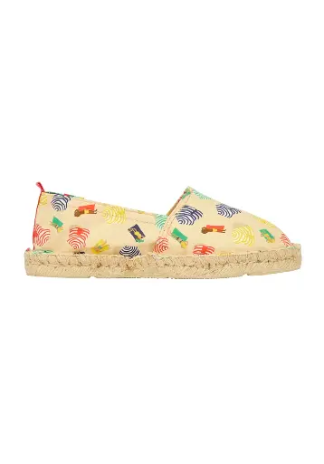 Espadrilles imprimées femme made in France