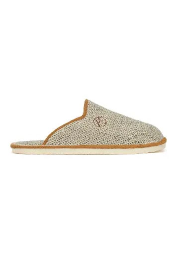 Mules confort homme en lin