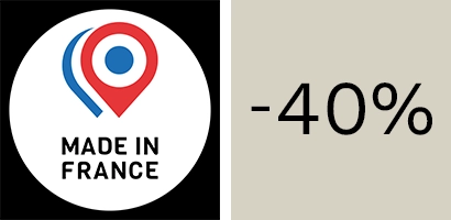 [ELOGE] Charentaises unis homme en laine semelle feutre