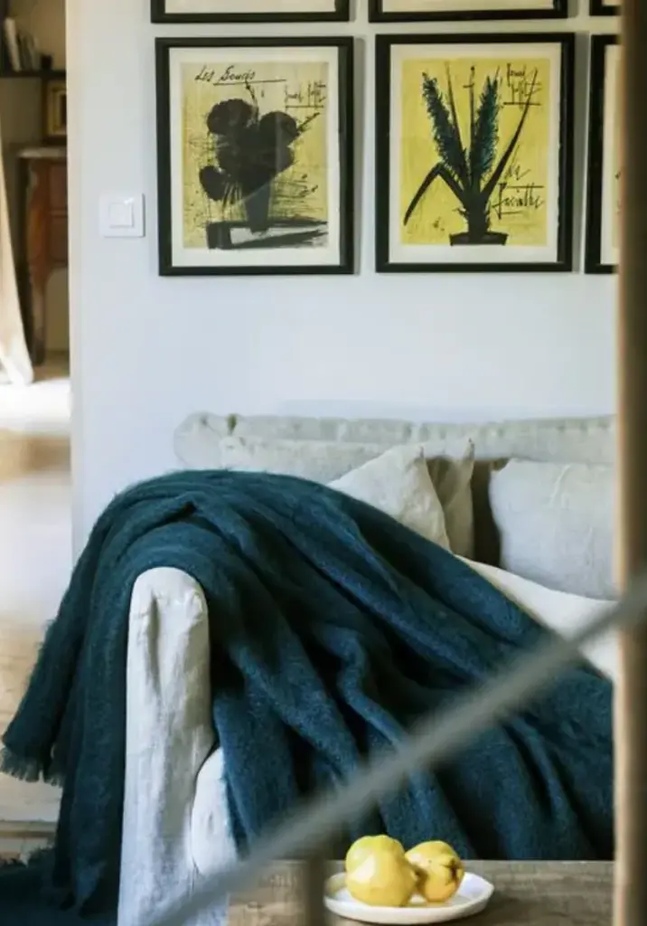 Couverture chaude 100% mohair