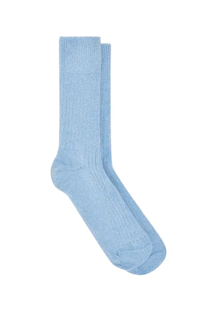 Chaussettes mixtes en laine mohair