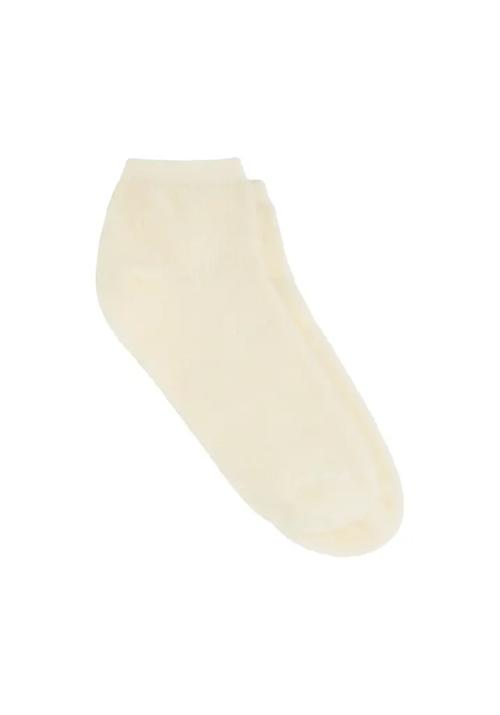 Socquettes en laine maille bouclette mixtes