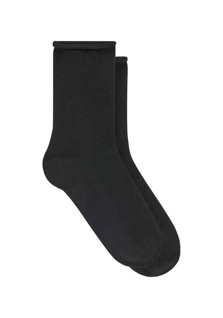 Chaussettes chaudes pour femme en laine mérinos