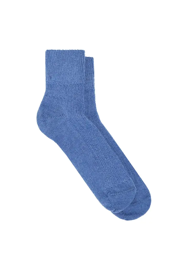 Chaussettes basses mixtes en laine mohair