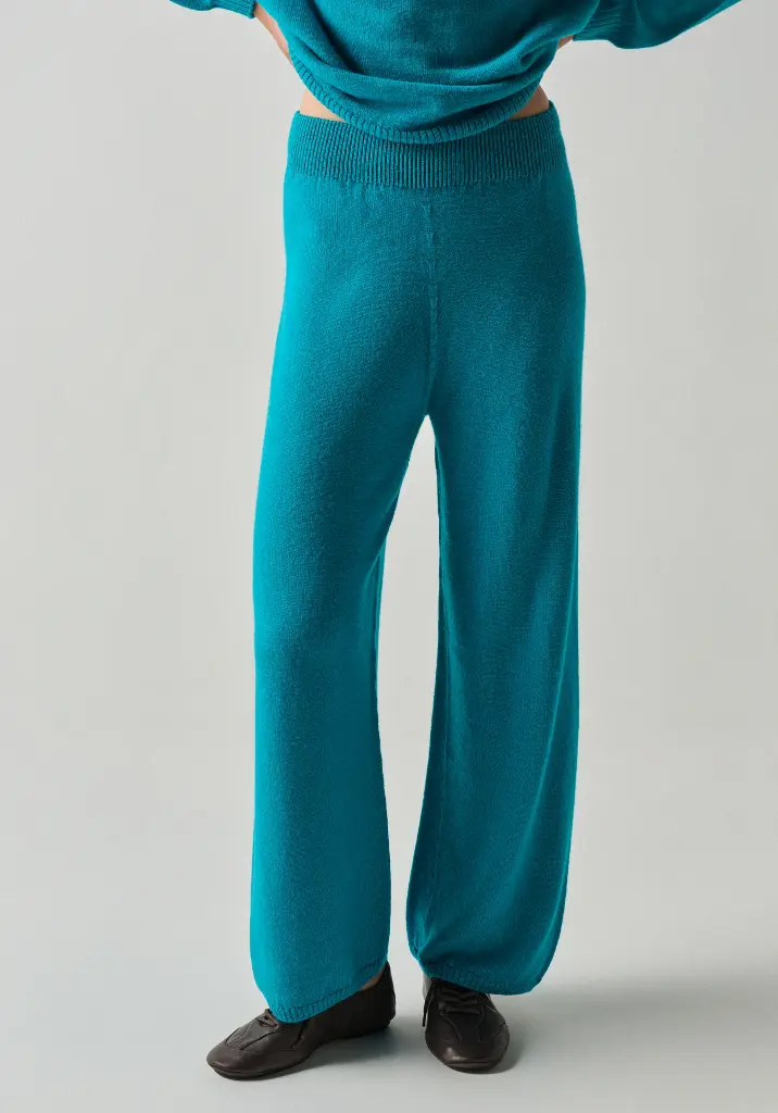 Pantalon en laine mérinos pour femme