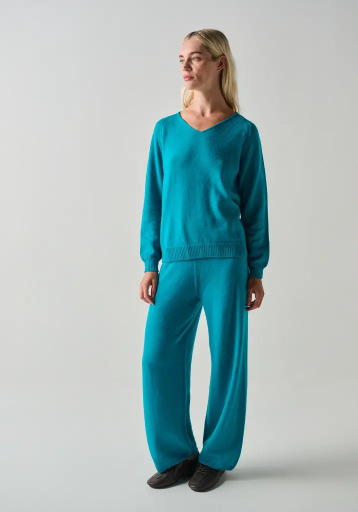 Ensemble femme en laine mérinos et alpaga