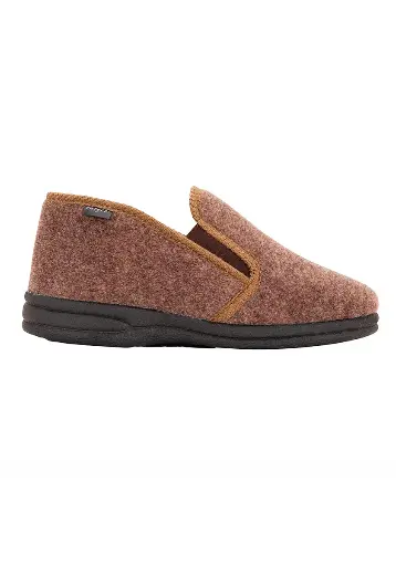 Chaussons mixtes aisance fourrés laine
