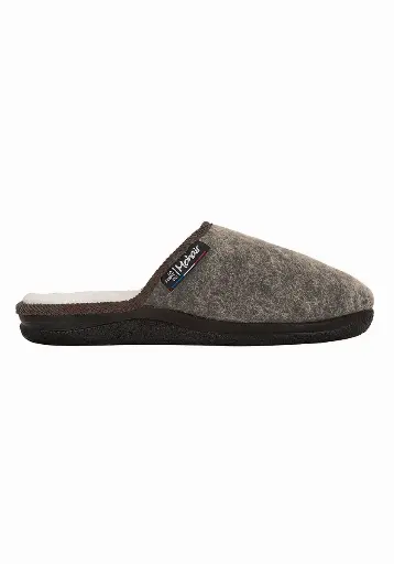 Mules homme moelleuses fourrées