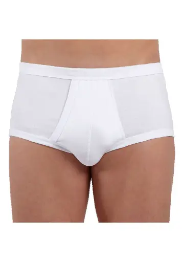 Slip ouvert en coton pour homme