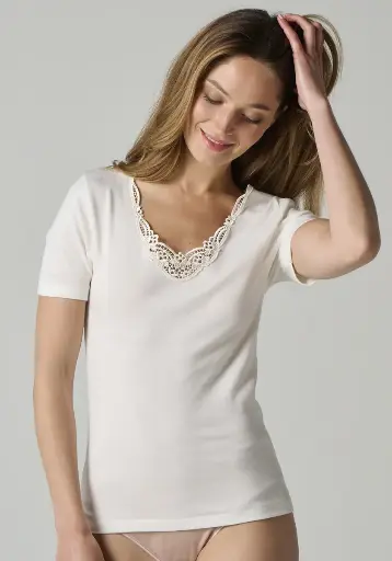 Chemise femme manches courtes