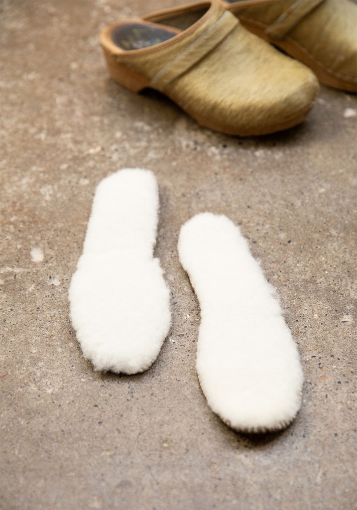Semelles Intérieures Peau De Mouton Lenzen - 2 Paires Pour Talons Absorbantes