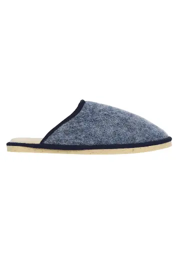 Mules homme fourrées semelle feutre